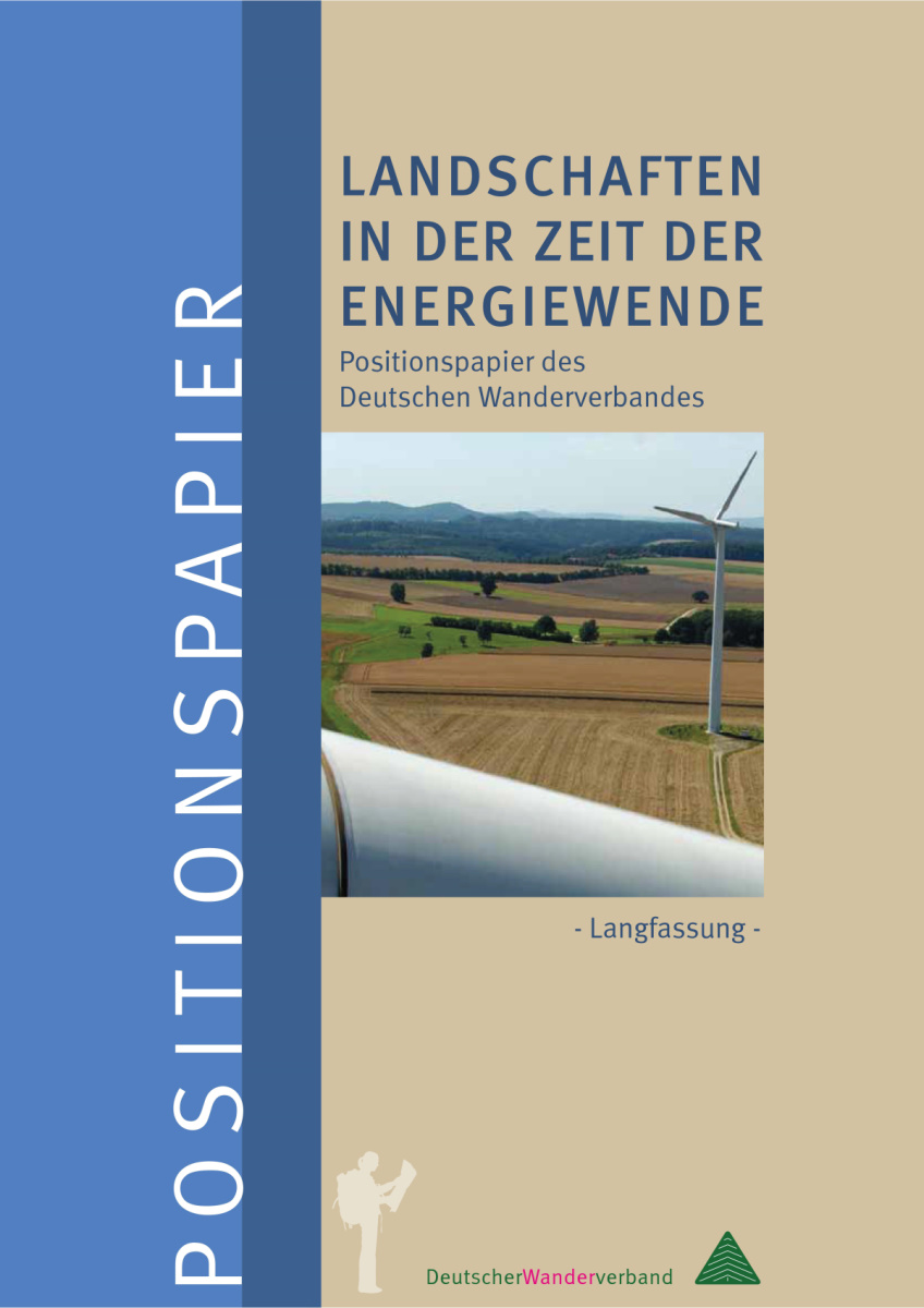 DWV-Positionspapier: Landschaften in der Zeit der Energiewende